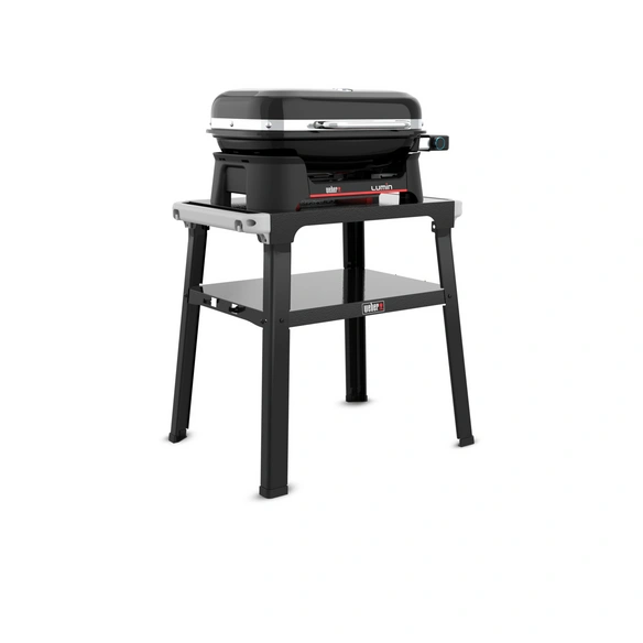 Elektrogrill, Gusseisenrost, LxBxH: 54,5x71,5x99 cm, schwarz