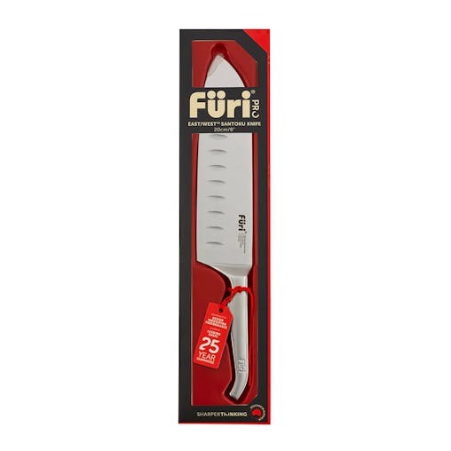 Furi Pro East / West Santoku 20cm Knife | Japanese Stainless Steel