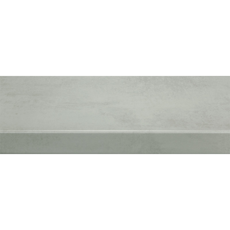Marche stratifiée Béton gris 100 x 30 cm CANDO