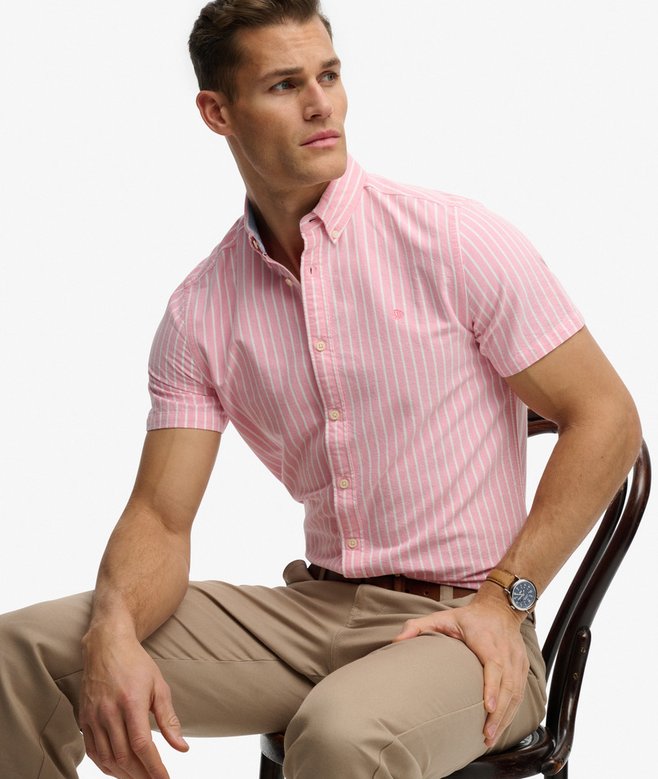 Preppy Oxford Short Sleeve Shirt