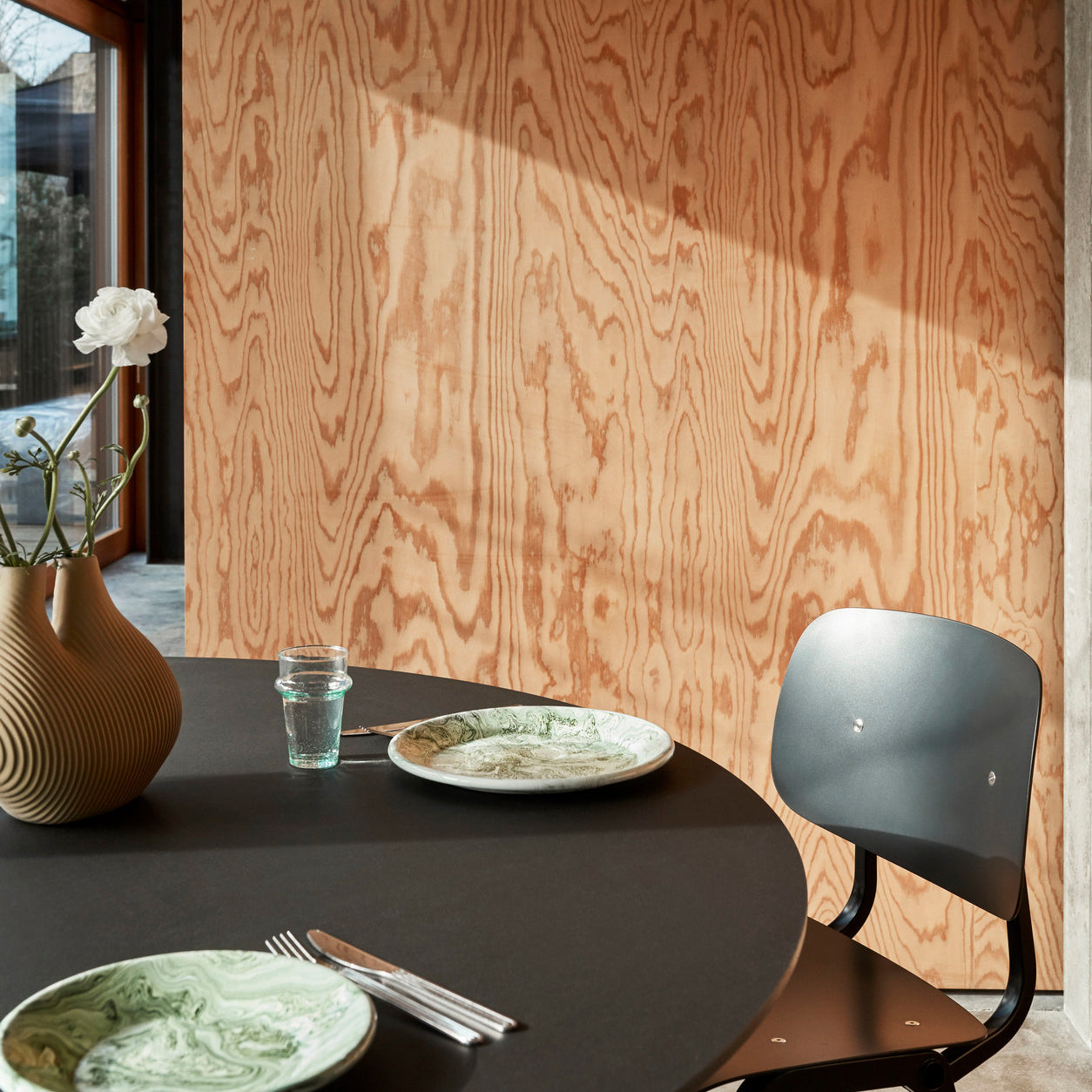 HAY Revolt Eetkamerstoel - Black - Black