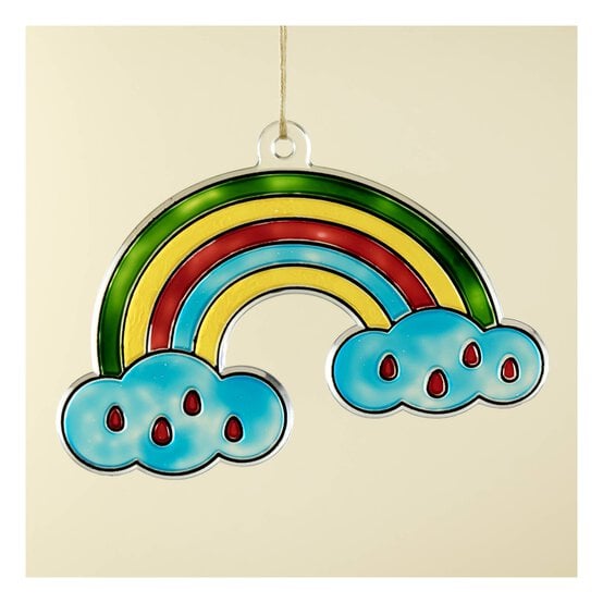 Rainbow Plastic Suncatcher