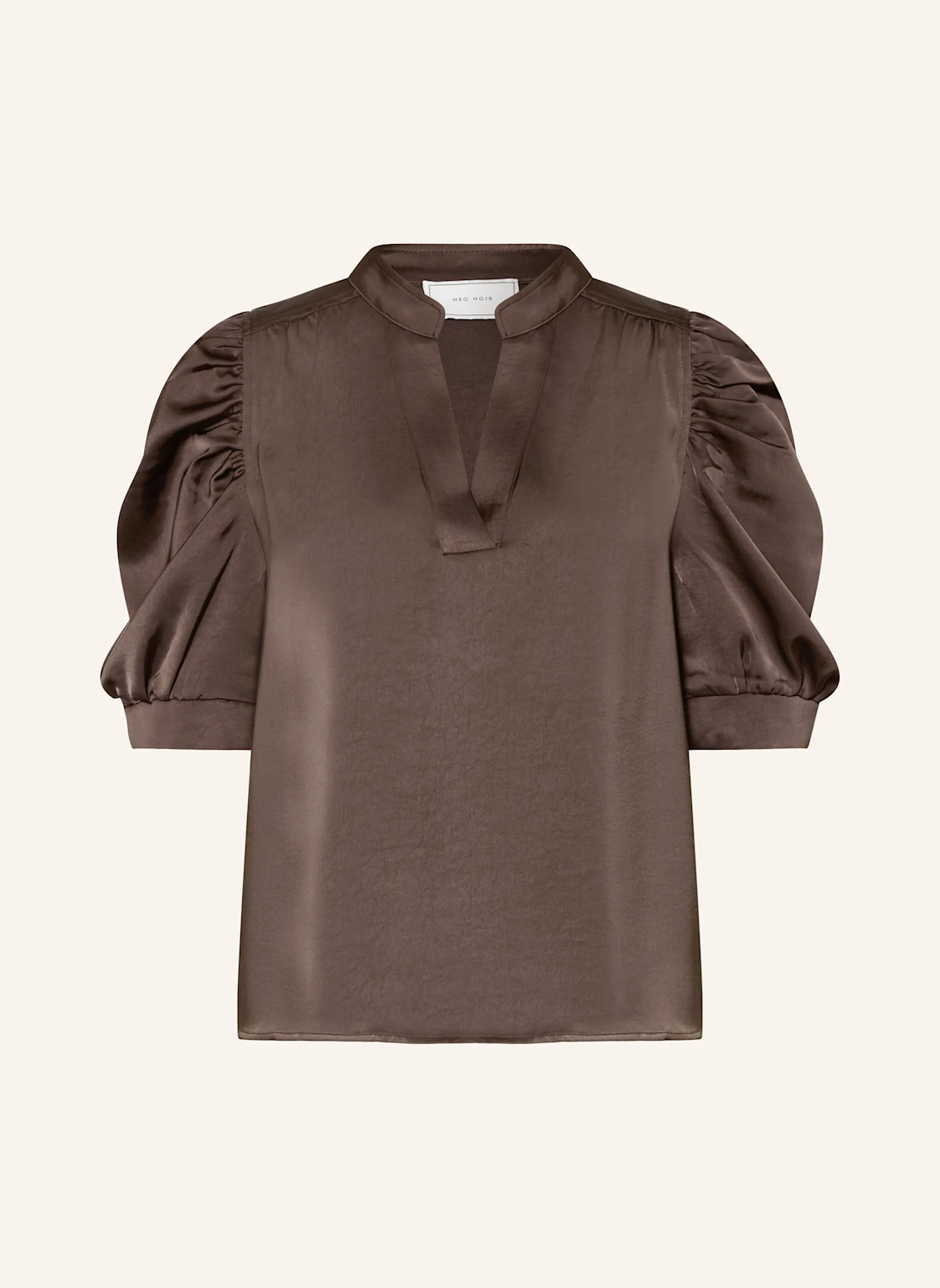 NEO NOIR Blusenshirt ROELLA aus Satin