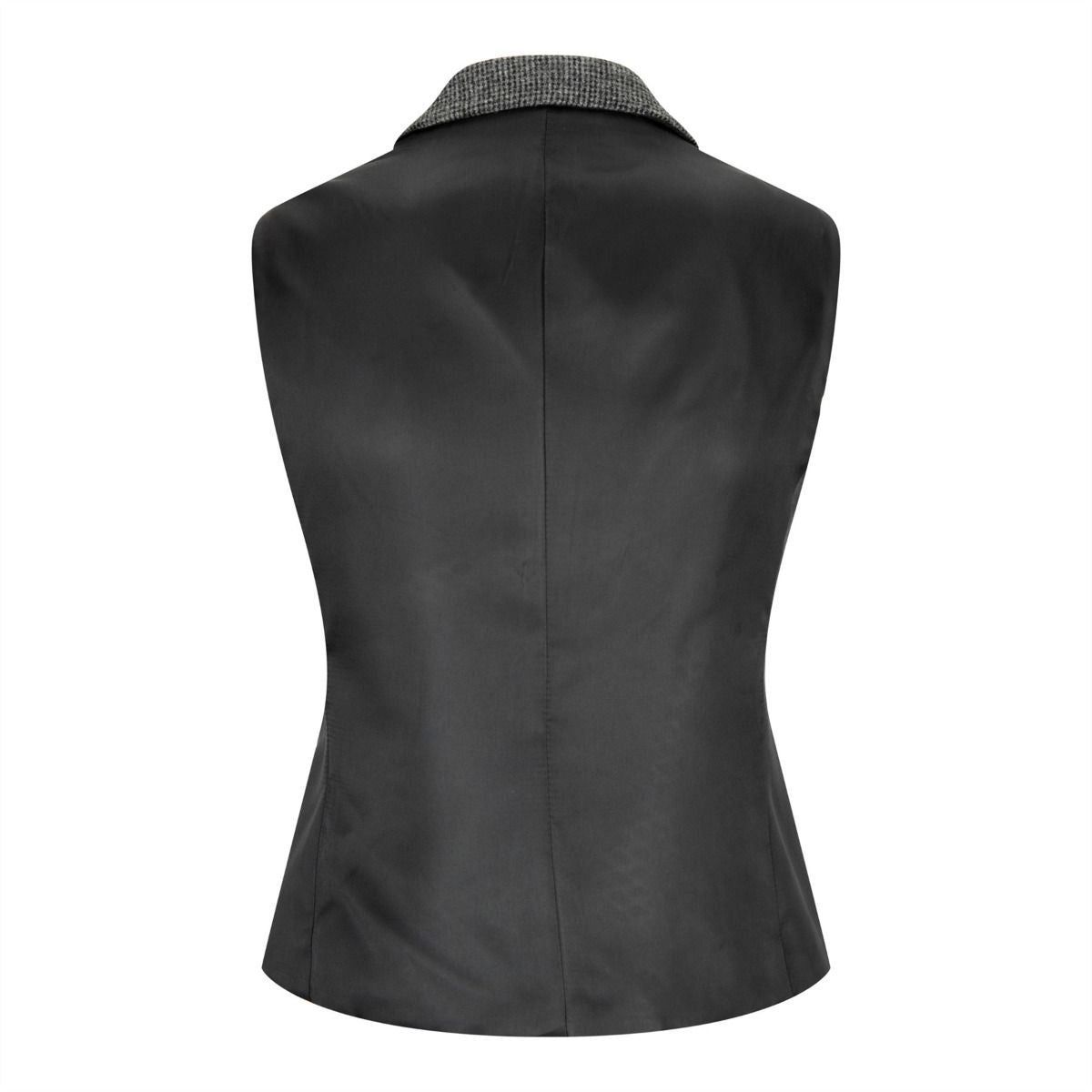 Infinity Leather Tweed 1920s Herringbone Waistcoat