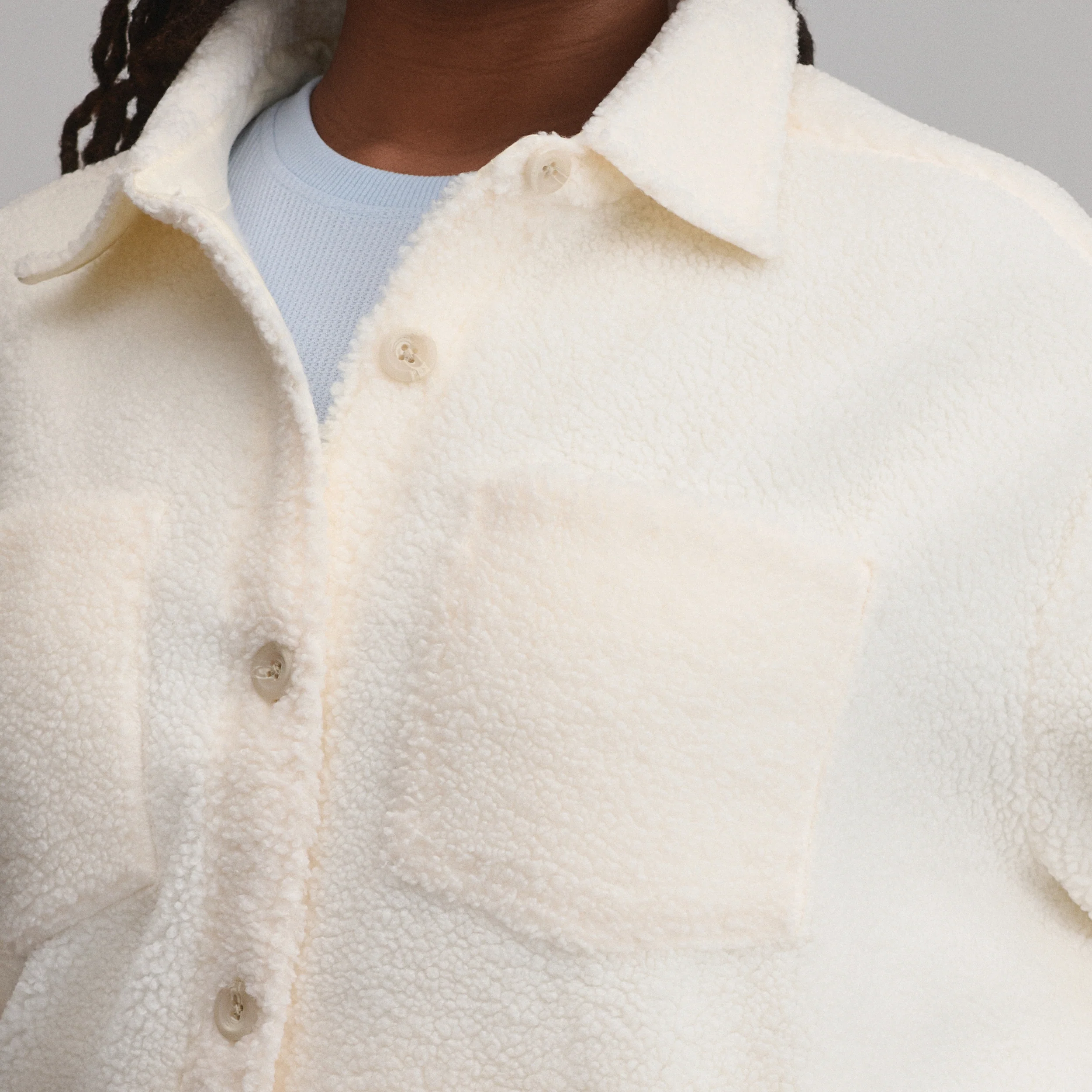 Women's Fleece Shirt Jacket