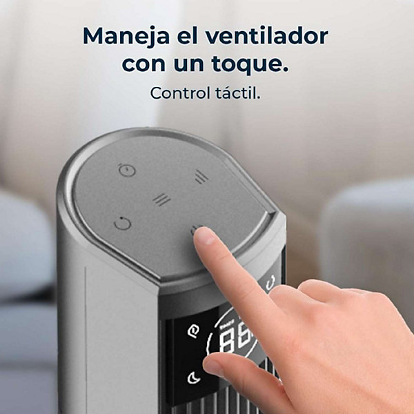 Cecotec ventilateur colonne oscillante 45 W noir 3 vitesses