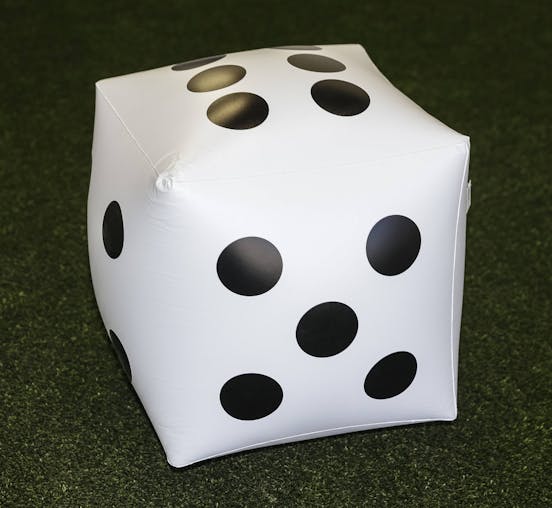 Inflatable Giant Die and Pump