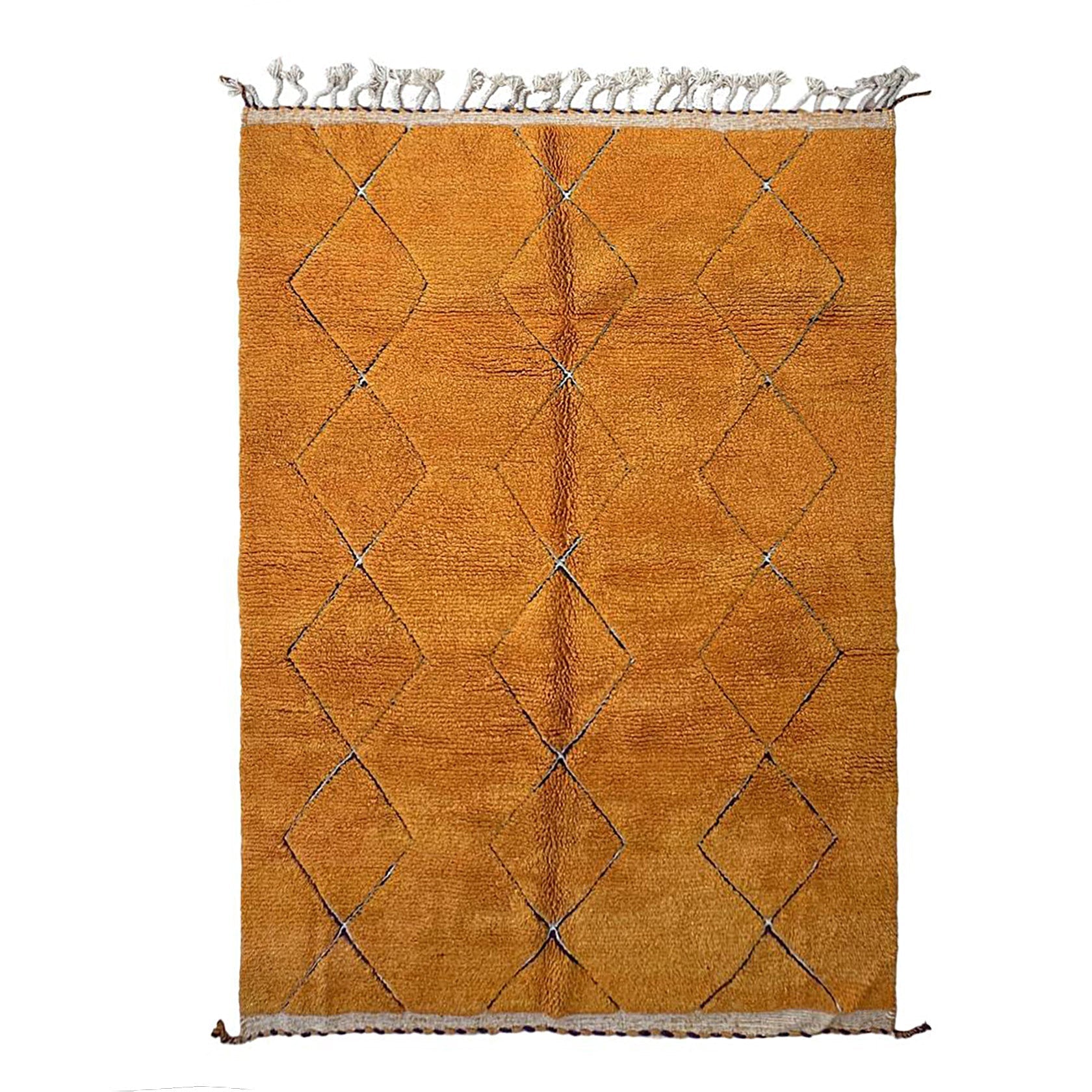 AFK Living vloerkleed Berber - handgemaakt - Wol - 80 cm x 240 cm