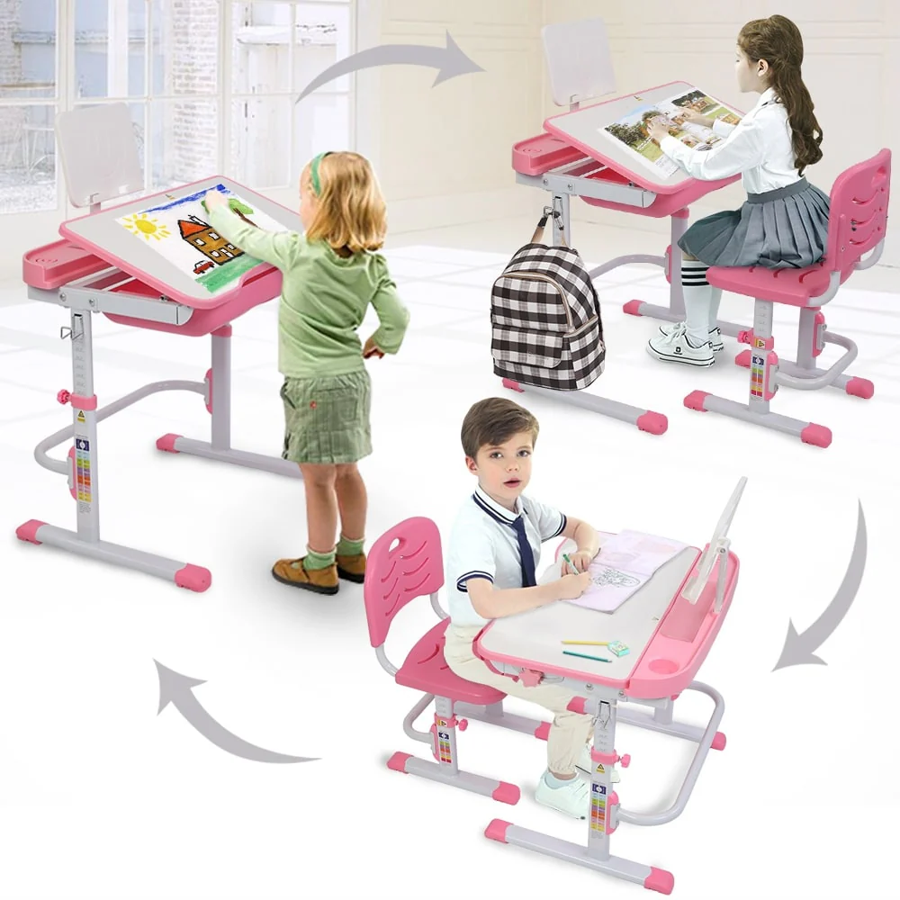 Children Learning Table And Chair Set