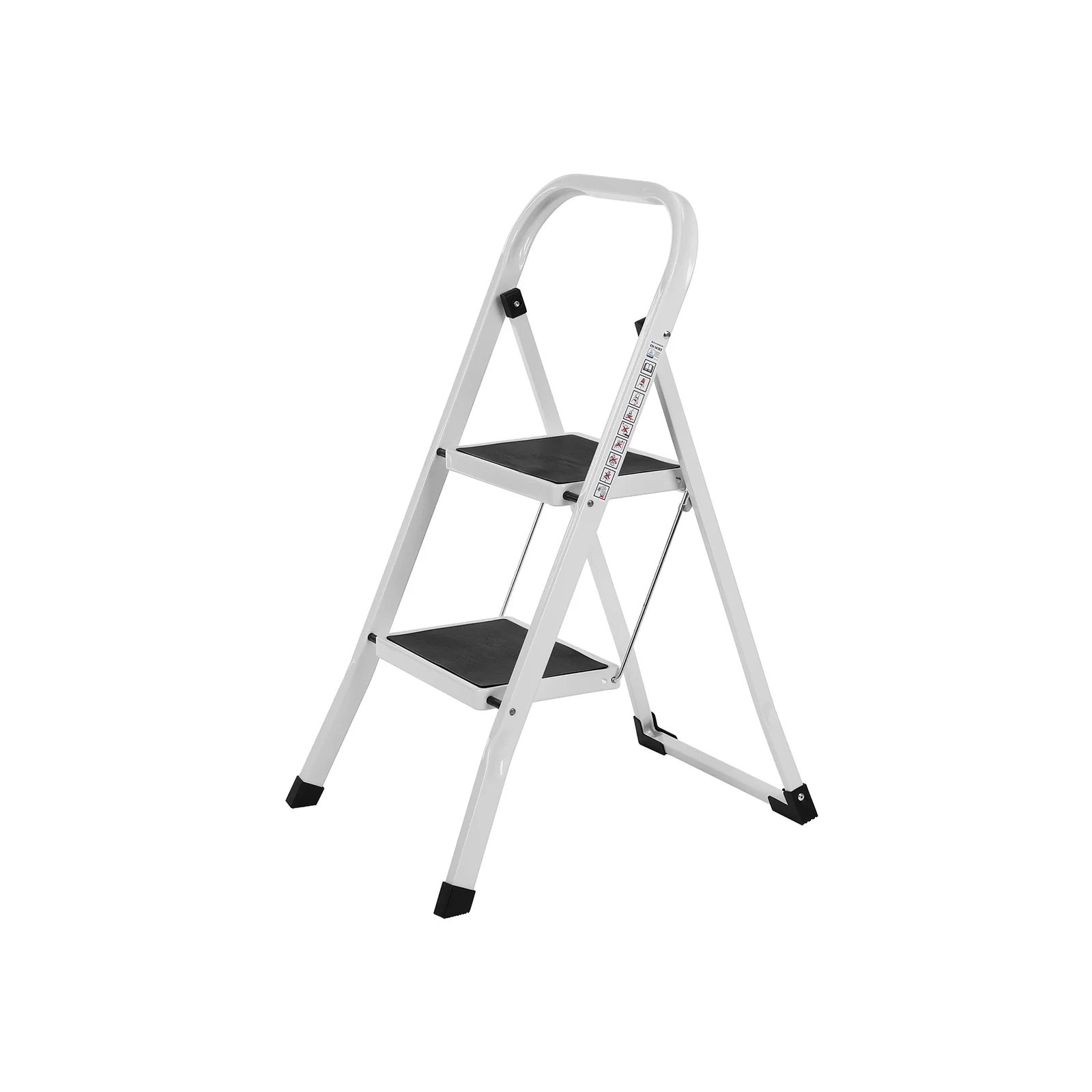 Escabeau 2 marches pliable