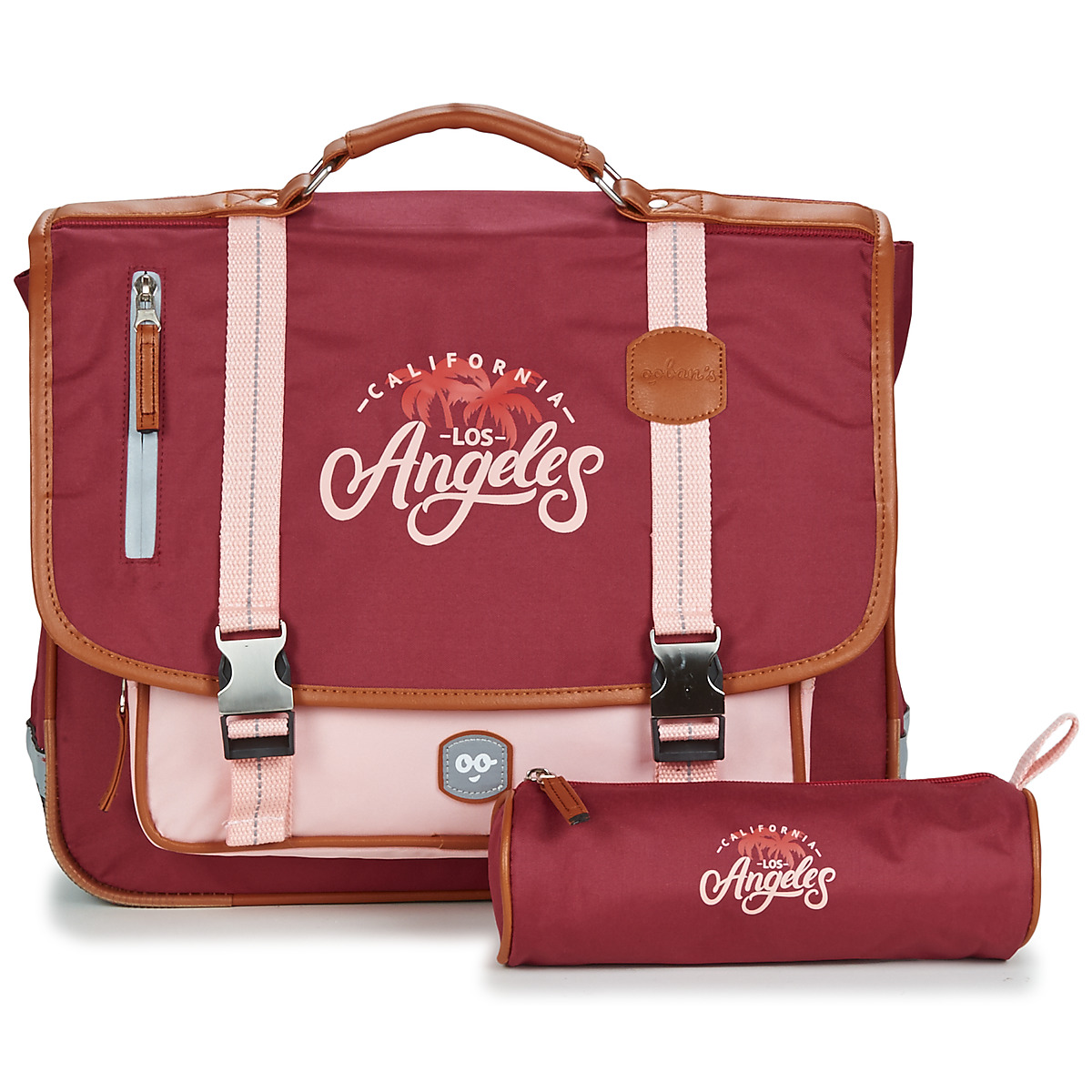 Ooban's - FUNNY LOS ANGELES CARTABLE 38 CM - Pink