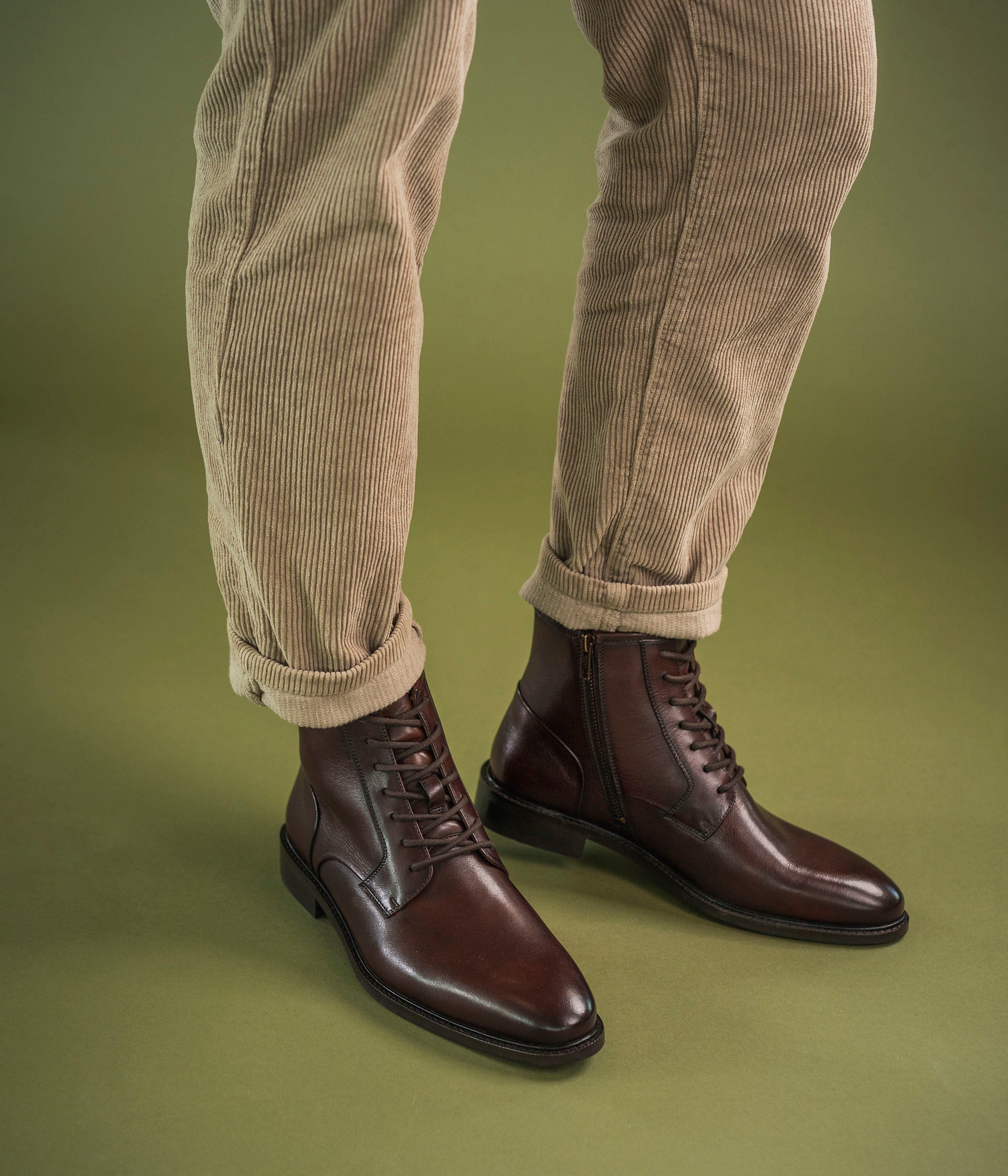 Boots Achille cognac