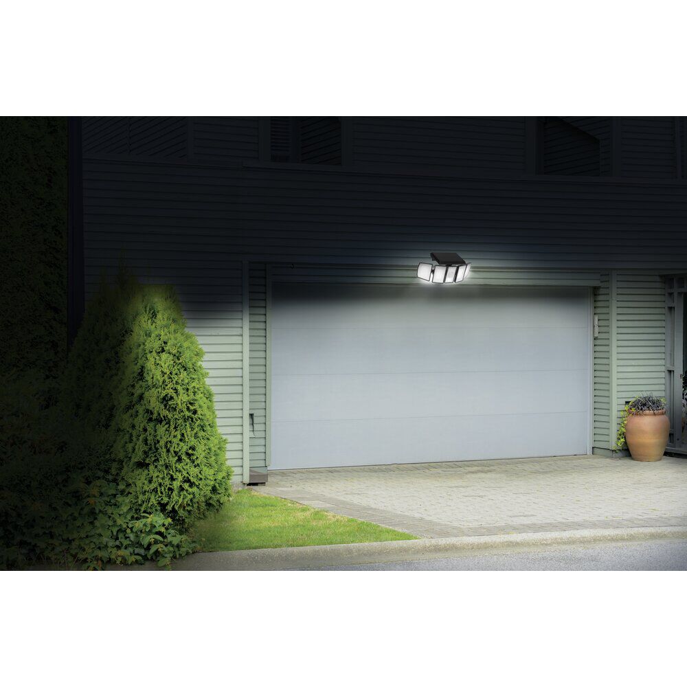 Projecteur LED mural solaire autonomie 10H