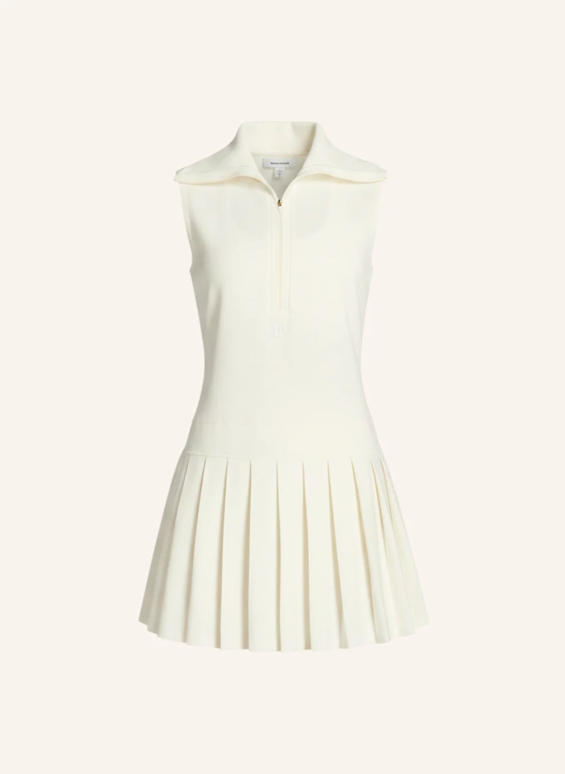 Wilson Sweatkleid W HALF ZIP PLEATED DRESS