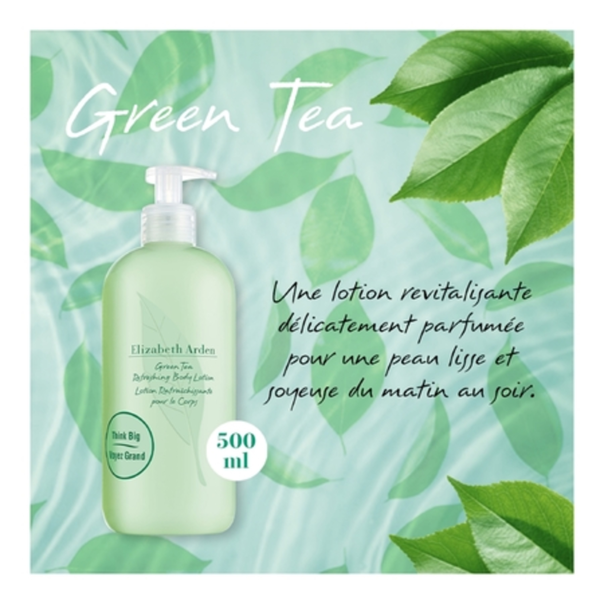 GREEN TEALotion rafraîchissante pour le corps