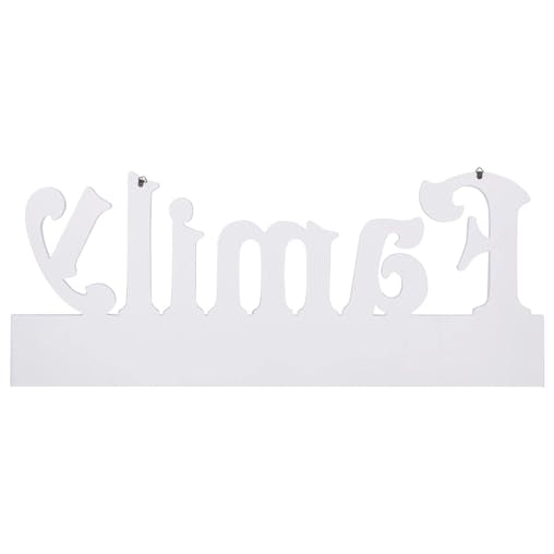 NNEVL Wall Mounted Coat Rack FAMILY 74x29.5 cm