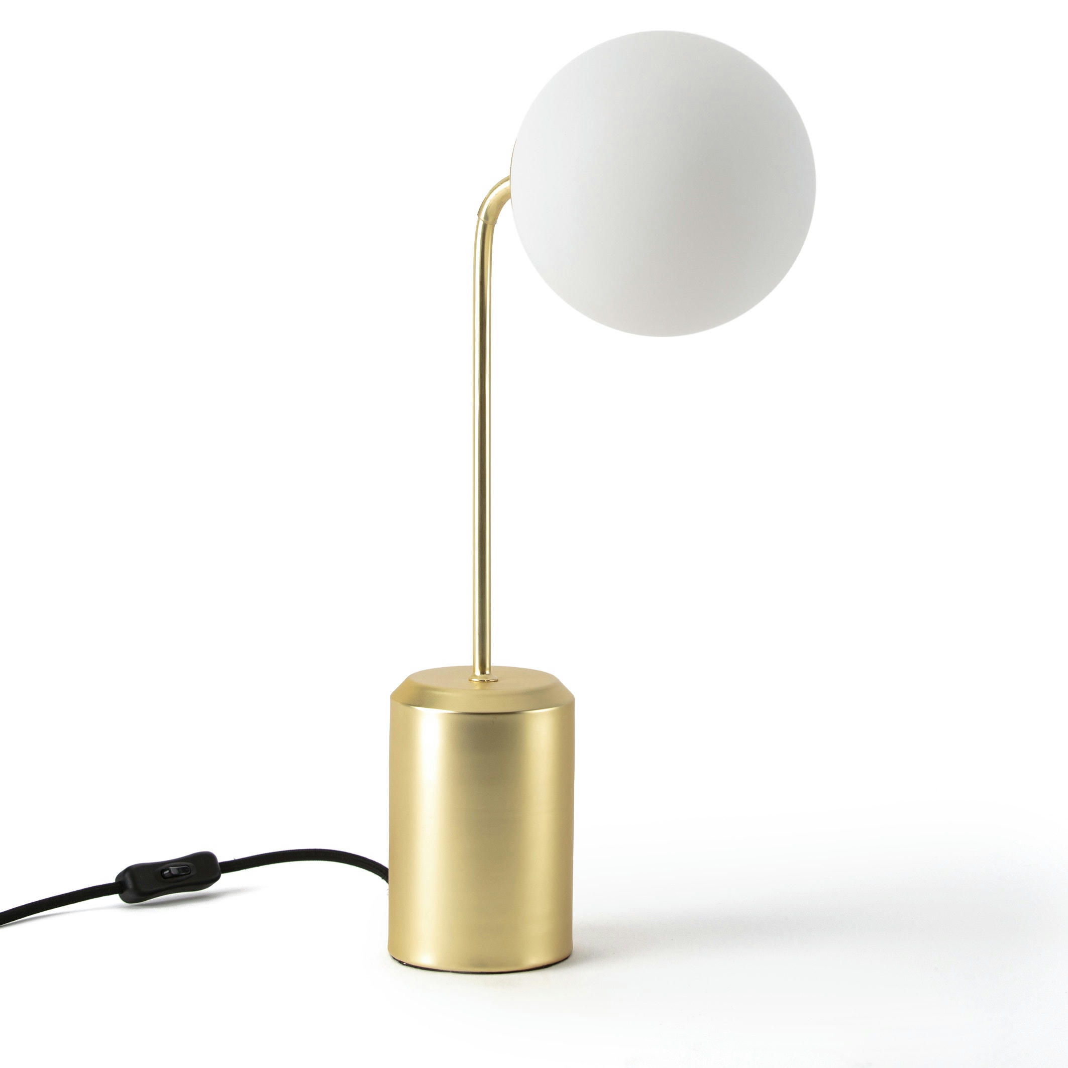 Lampe verre opaline, Moricio
