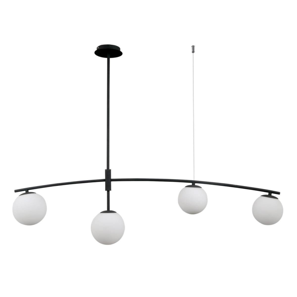 Lampa wisząca czarny satynowany-biała Senai 4xG9x5W Italux