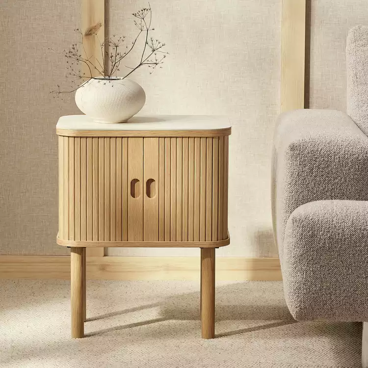 Habitat Lex Side Table - Oak