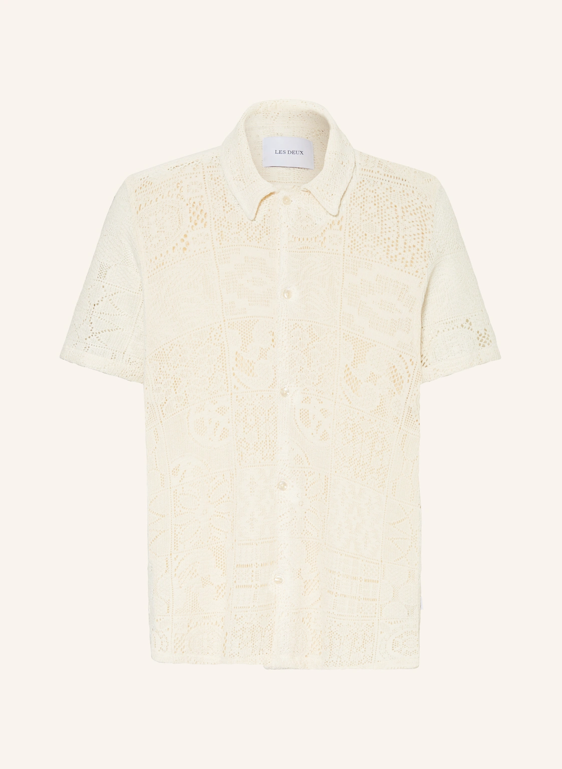 LES DEUX Kurzarm-Hemd HECTOR Regular Fit