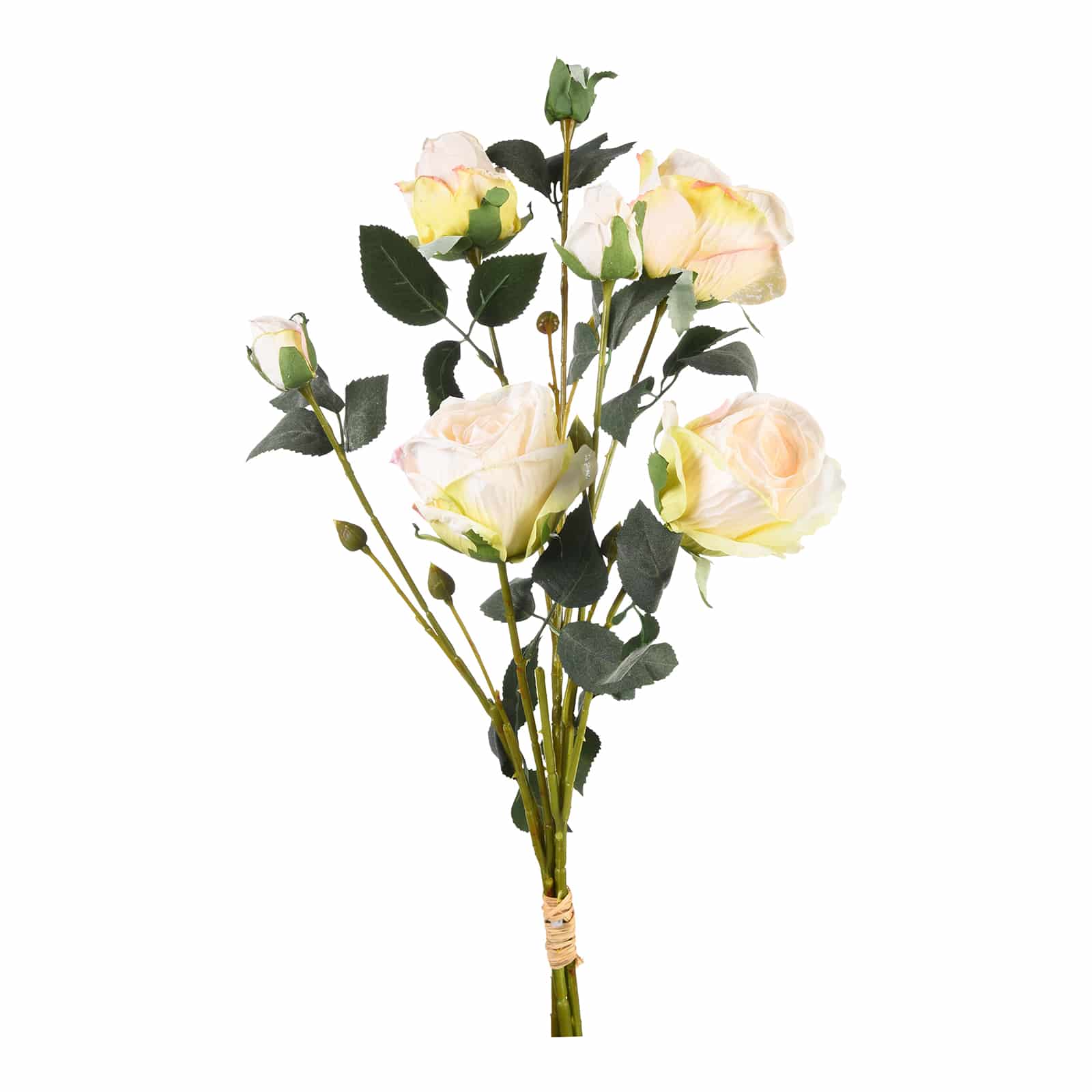 Kunstblumenstrauß Creme,L 700 mm