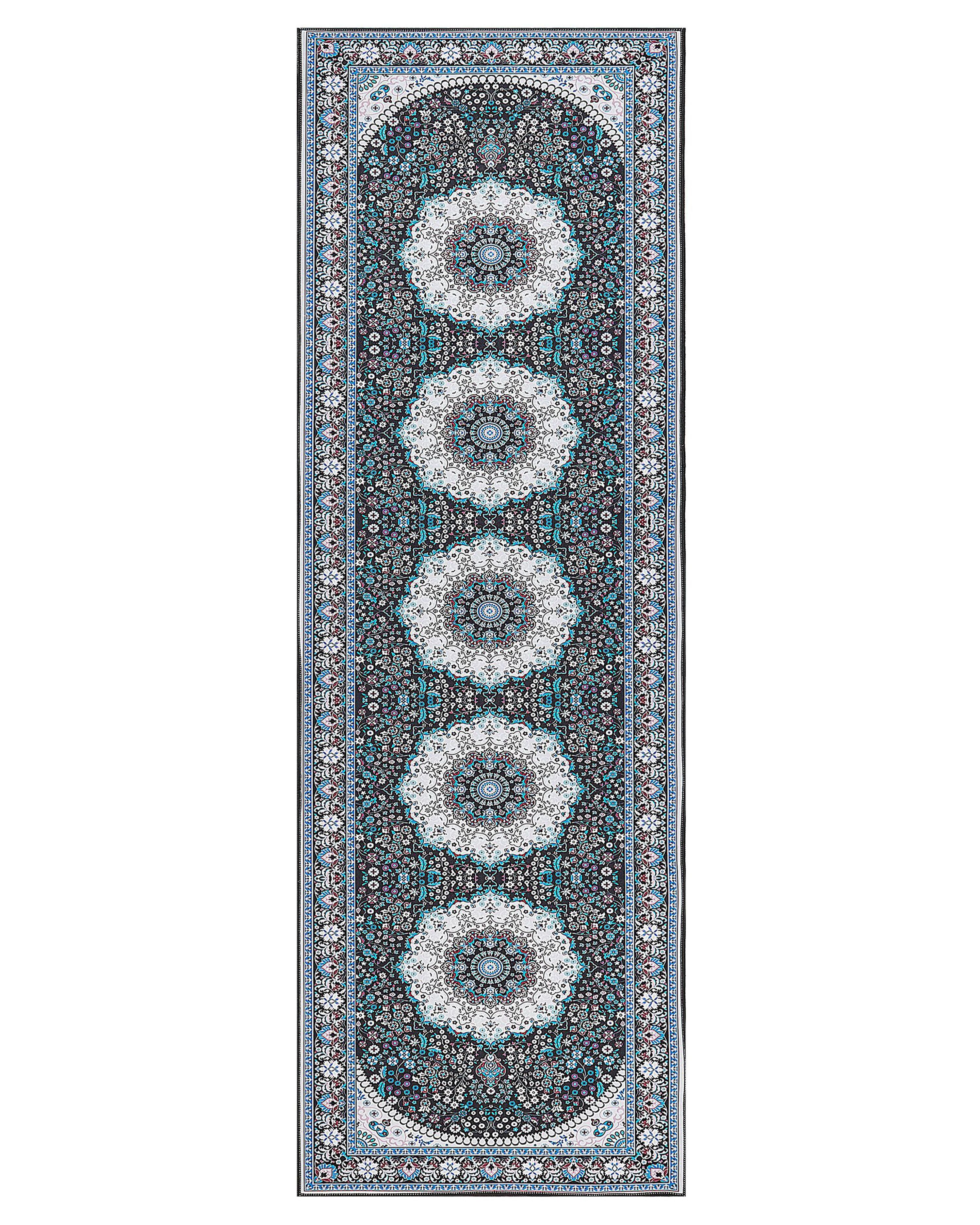 Rug GEDIZ Blue 60 x 200 cm