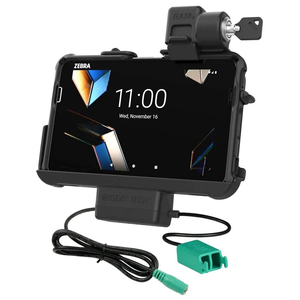Ram Mounts Locking RAM®Thin-Dock™  Dual USB for Zebra ET401 8´´