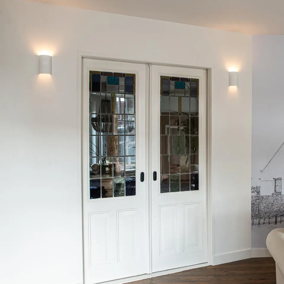 Qazqa up? en downlight lamp sabbio wit g9