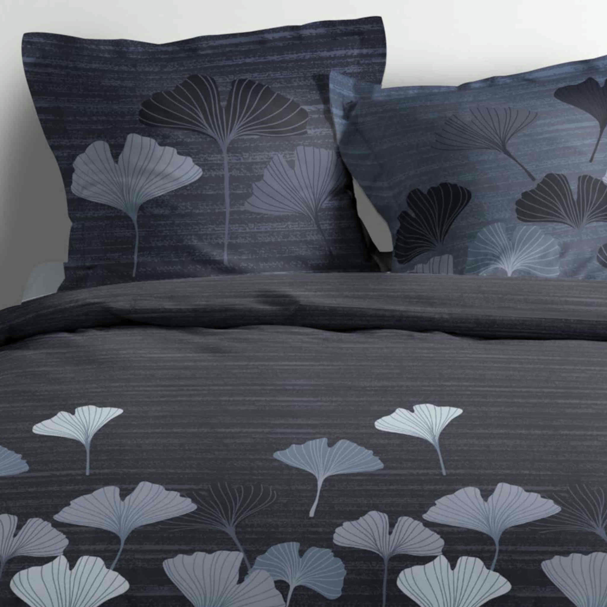 - Housse de couette coton percale 78 fils 240x220cm + 2 taies