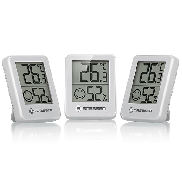 Ensemble de 6 indicateurs BRESSER ClimaTemp Hygro