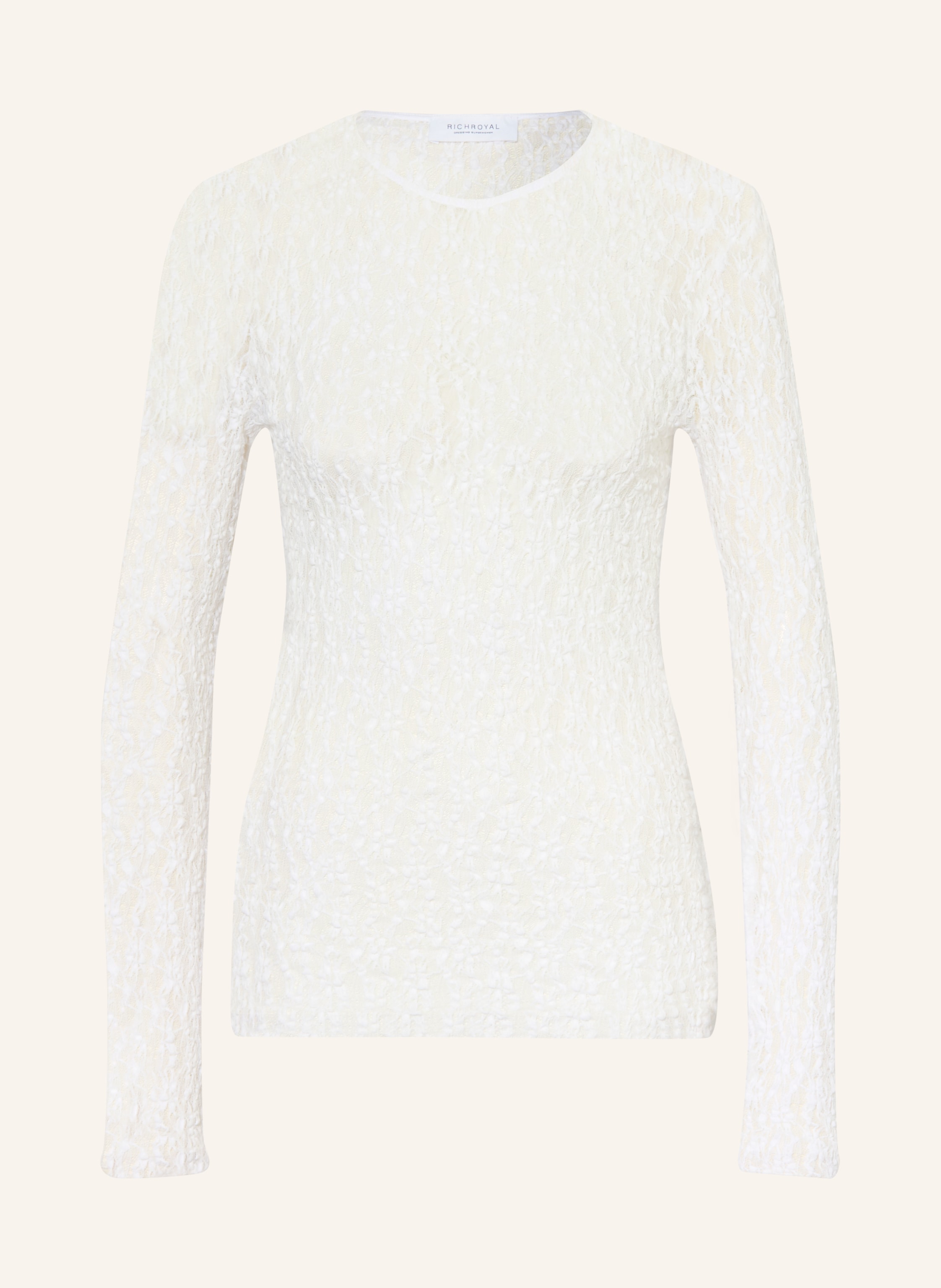Rich & Royal Longsleeve aus Spitze