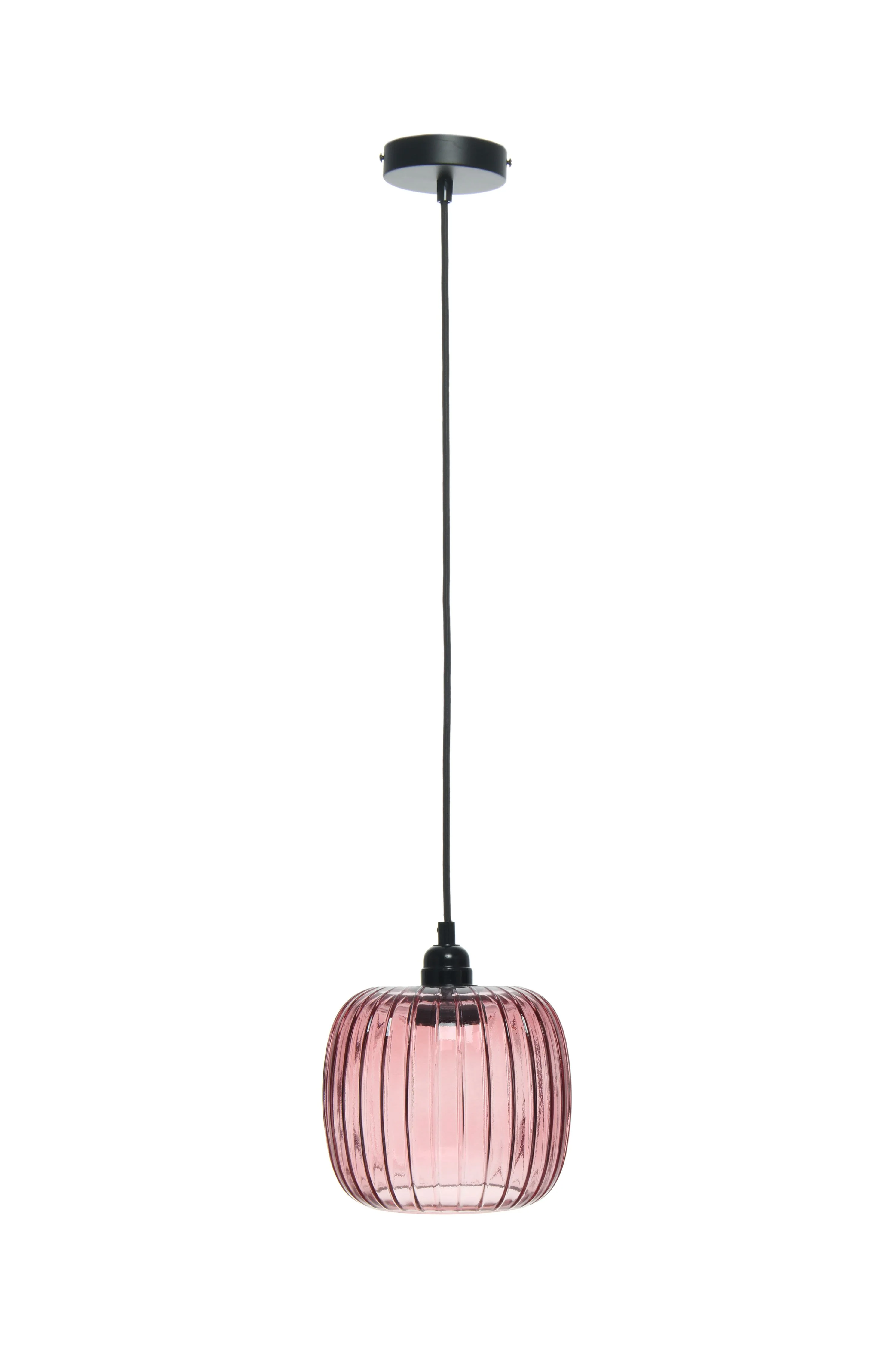 Glazen hanglamp Claudia rond