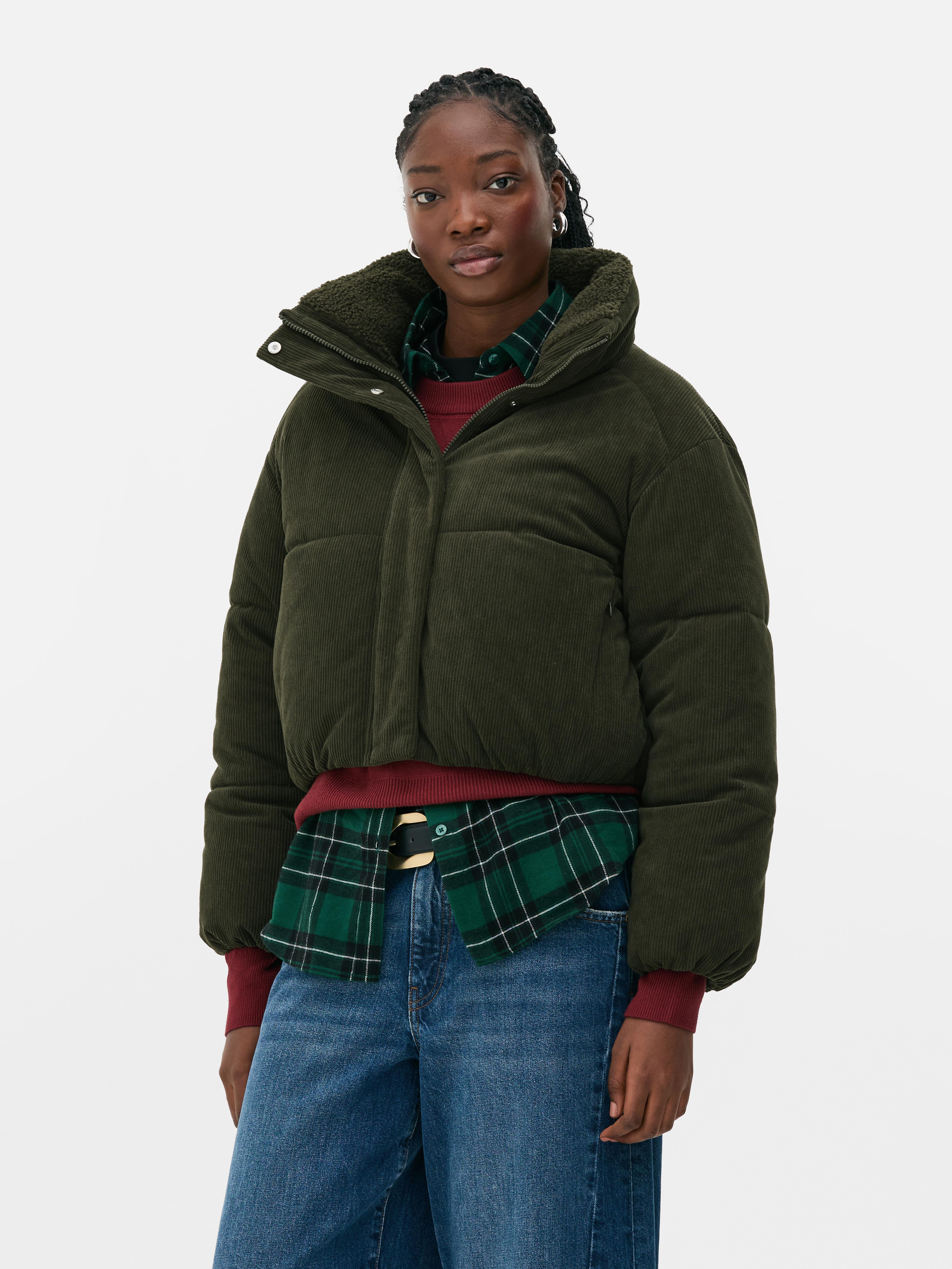 Corduroy Padded Jacket