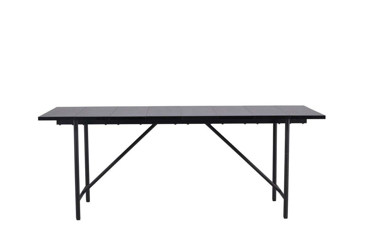 Rebellenclub Eetkamertafel Joensuu - 200 x 75 cm - zwart