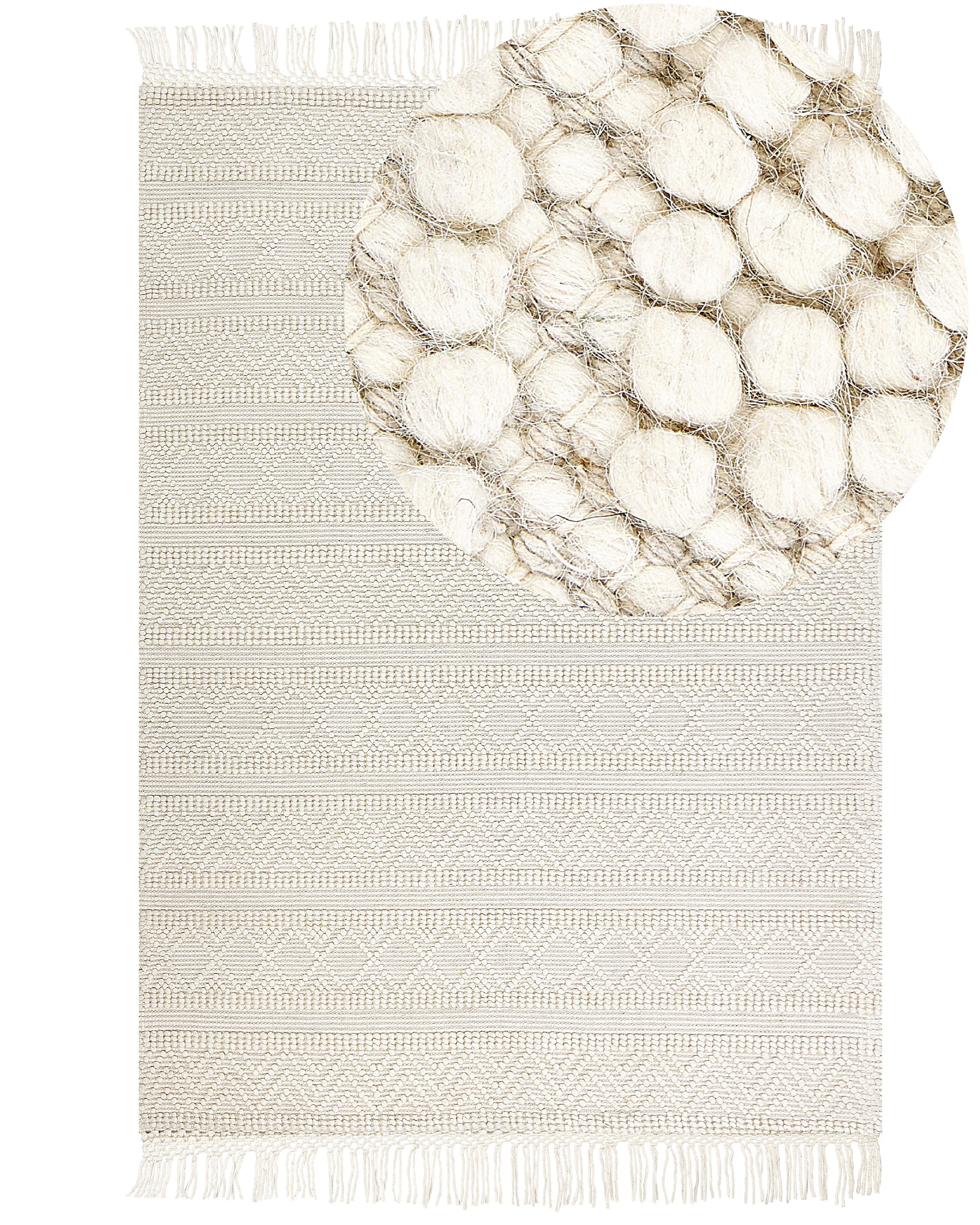 Rug PERTEK Beige 160 x 230 cm Wool