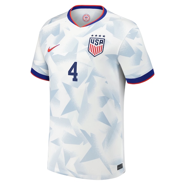 Naomi Girma USMNT Nike 2025 Home Replica Player Jersey - White