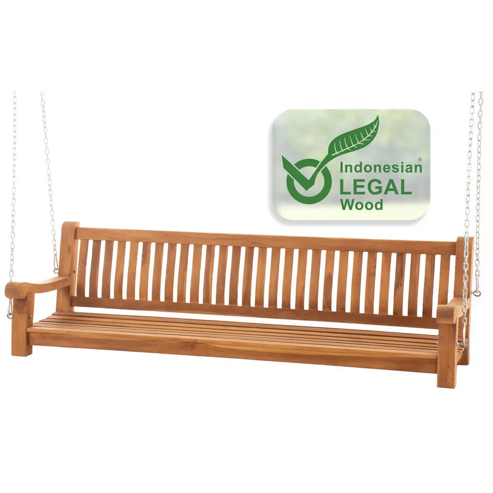 CLP Schommelbank Joyce 200 cm - teak