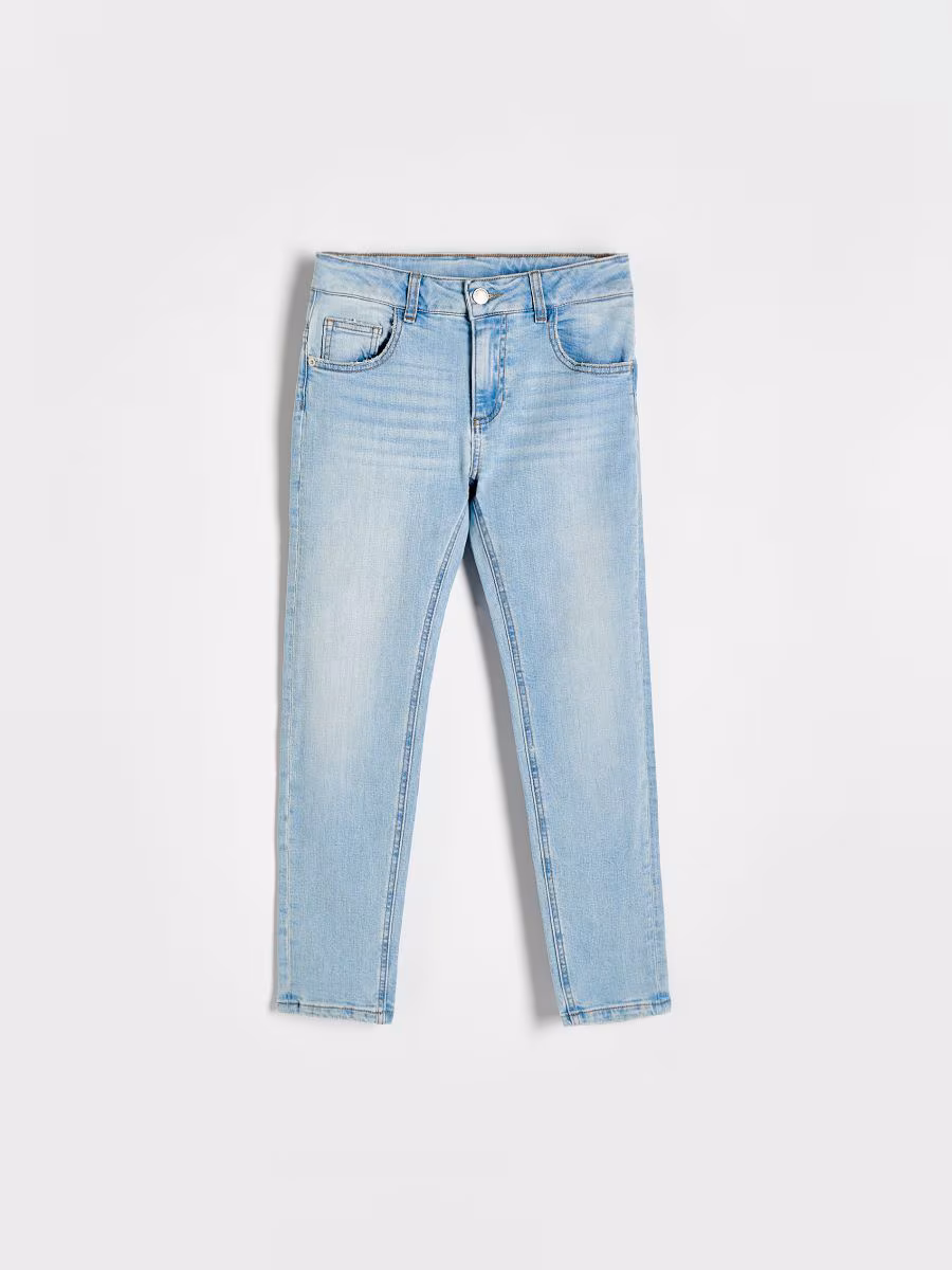Distressed Slim Fit Jeans