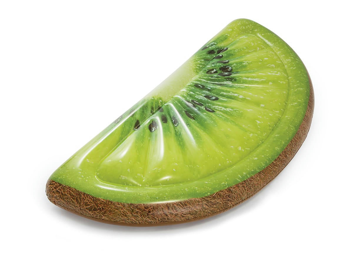 - Matelas de piscine 1 place kiwi en vinyle vert