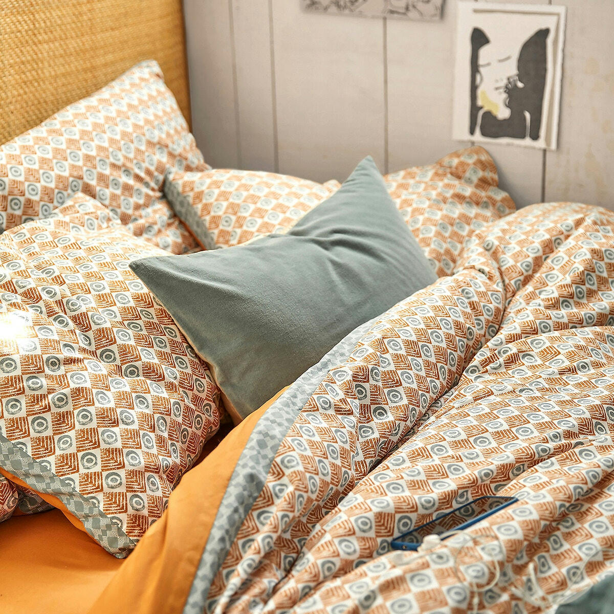 Drap plat en coton, Pessoa