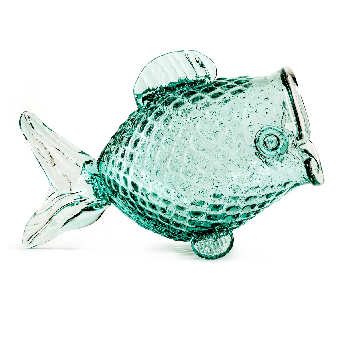 POLSPOTTEN - Fat Fish Vorratsglas, grün