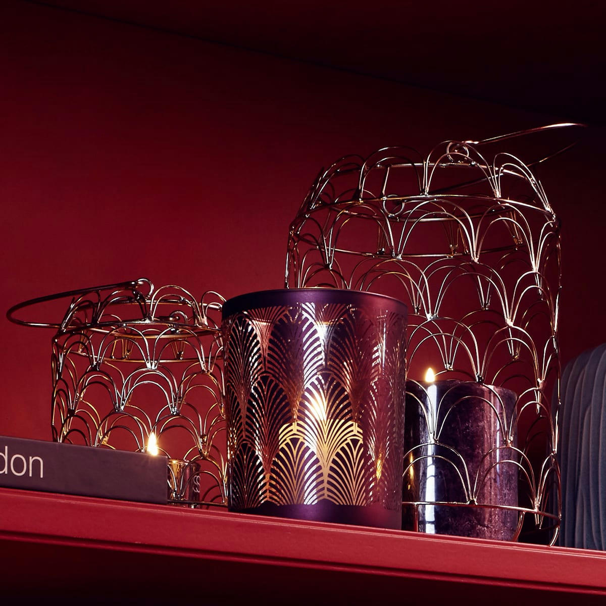 BEATRIX - Lanterne Beatrix H22cm