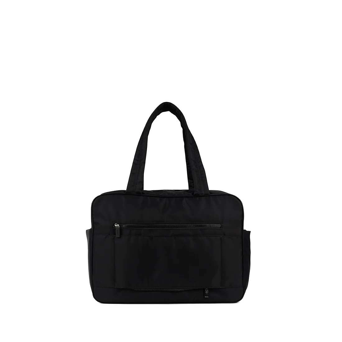 The Marlow – Black Weekender Bag in Nylon