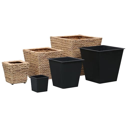 NNEVL Garden Raised Beds 3 pcs Water Hyacinth