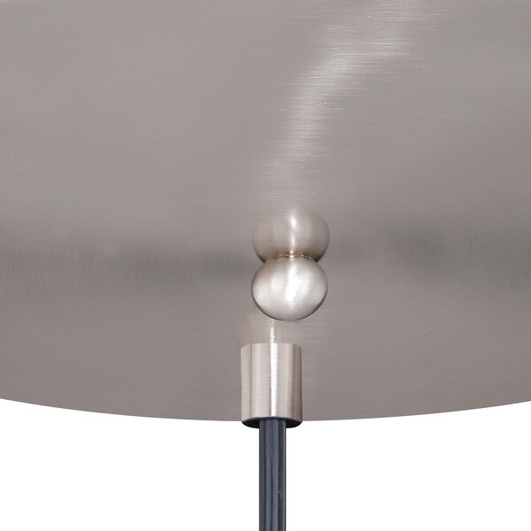 Millie 3L Bronze Farmhouse Jar Pendant Chandelier Ceiling Light Fixture Blue Glass - 17.5-in W x 17.75-in H x 17.5-in D