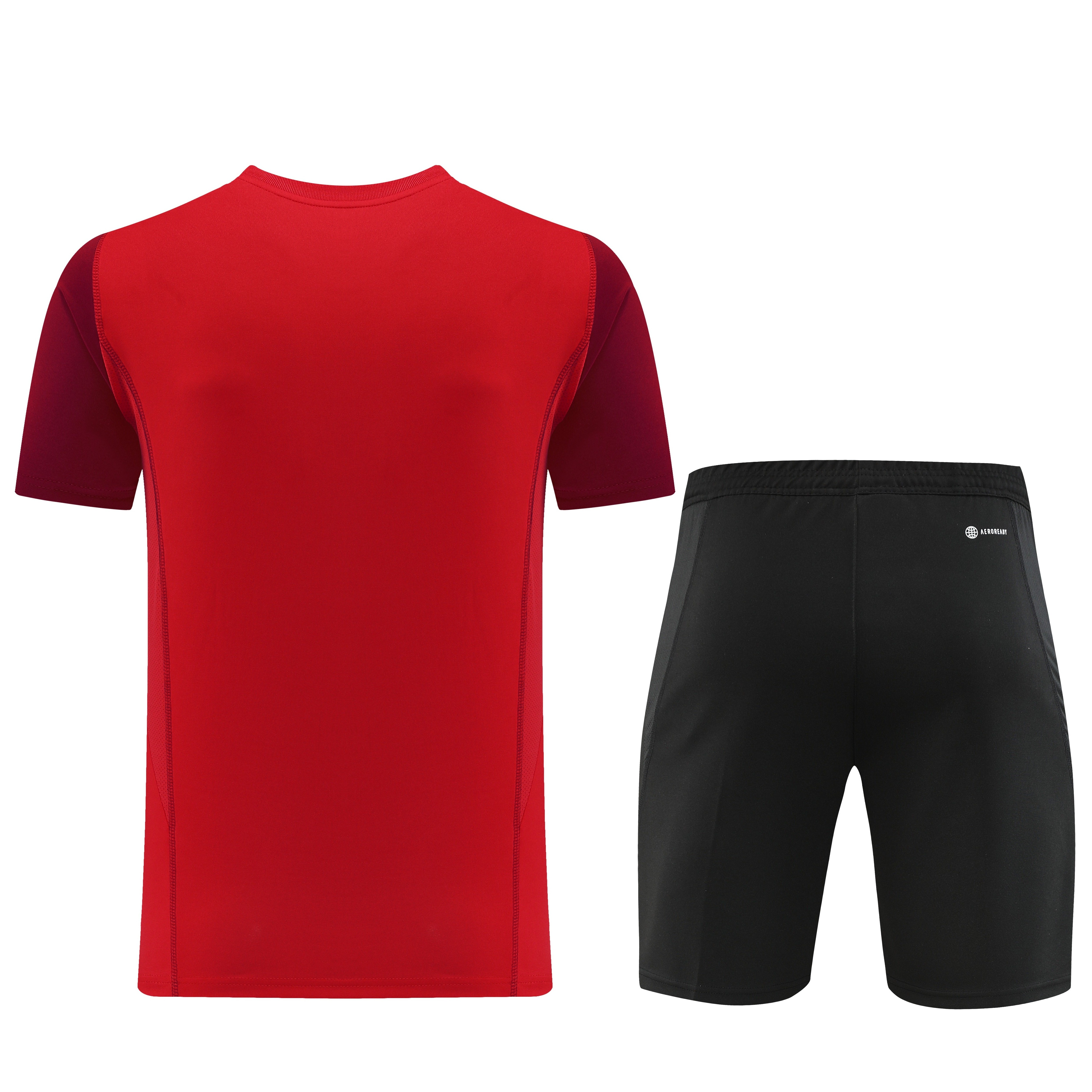 Adidas Short Sleeve Training Jersey Set - AD03- Red