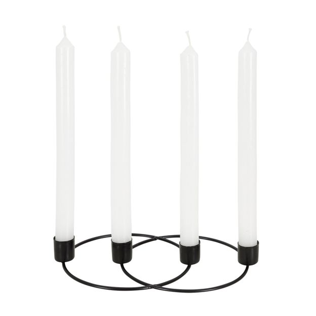 CANDELABRO PARA 4 VELAS INLINE