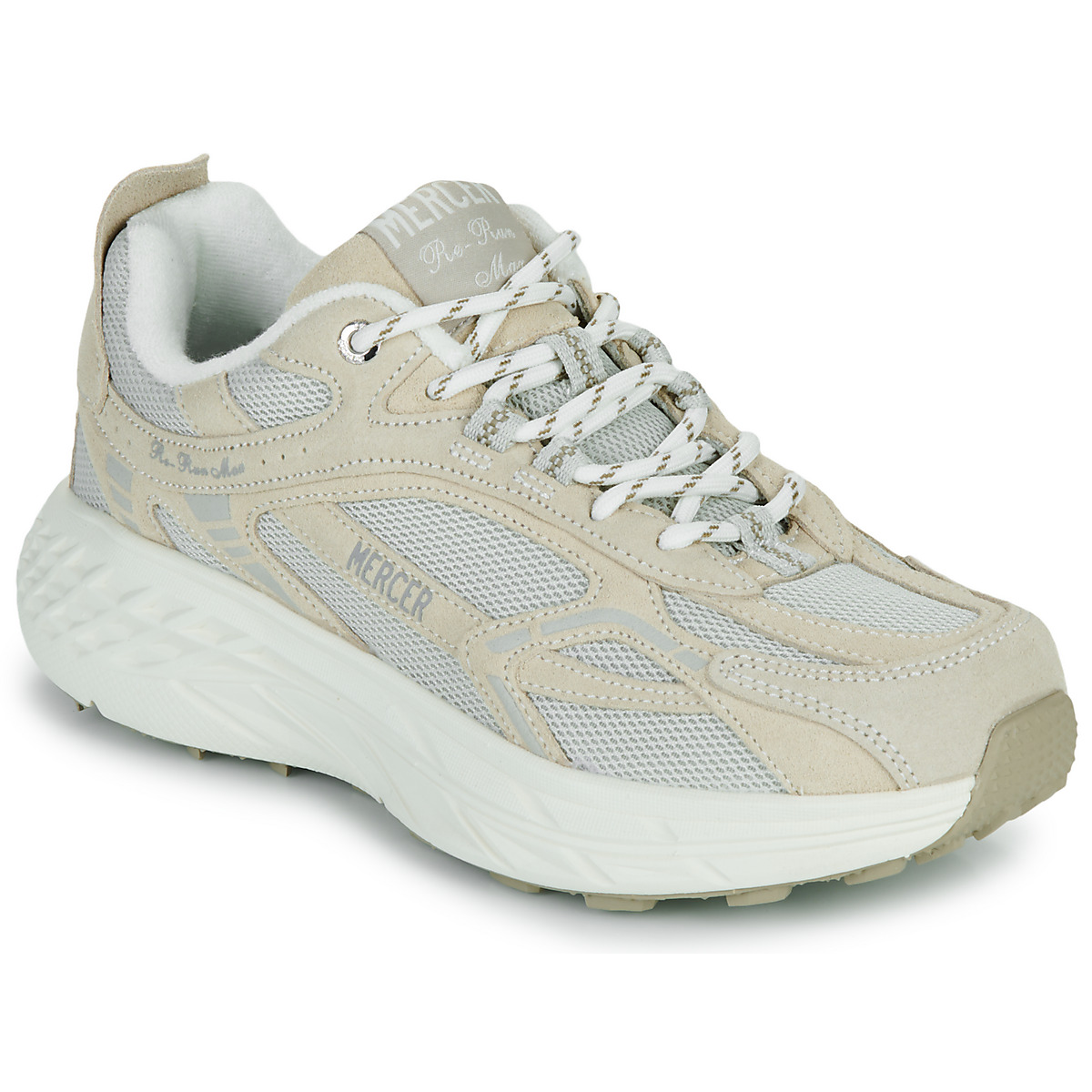 The Mercer Brand - THE RE-RUN MAX SUEDE - Beige