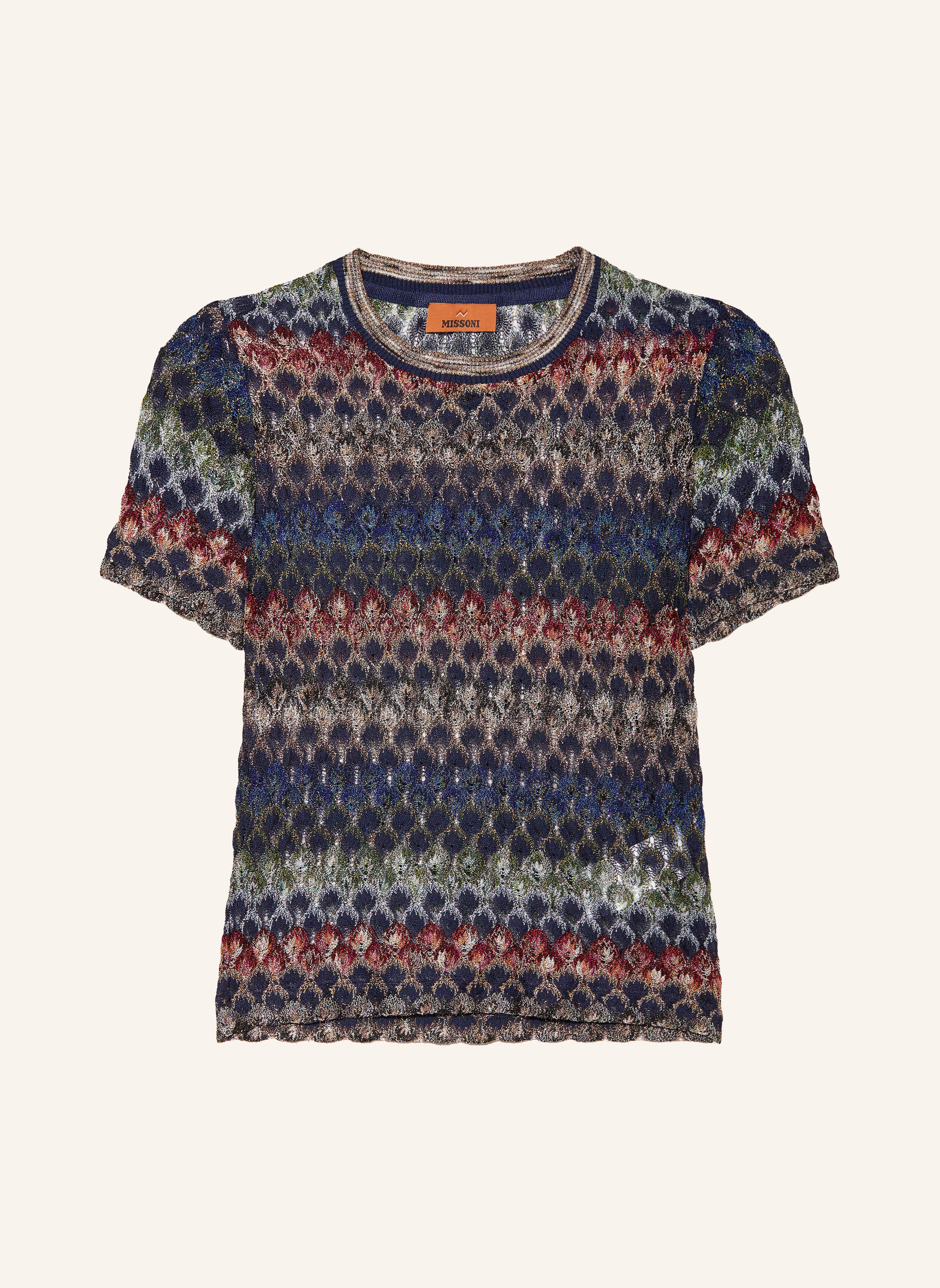 MISSONI Strickshirt mit Glitzergarn