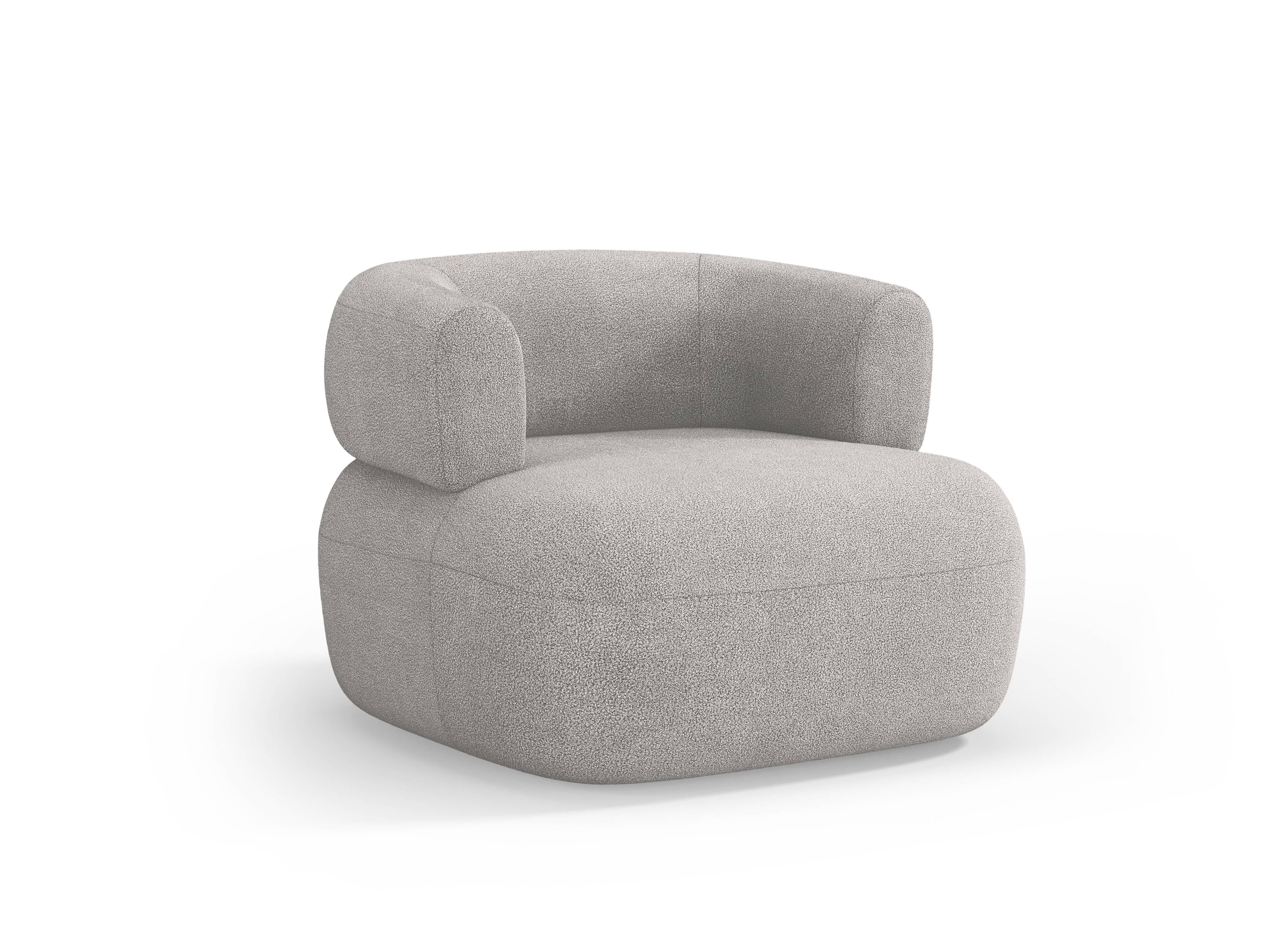 Fauteuil Jenny bouclé